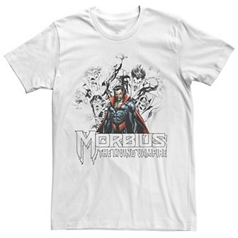 Men's Marvel Morbius The Living Vampire Sketches Tee