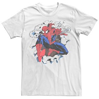 Men's Marvel Spiderman Retro Comic Tee