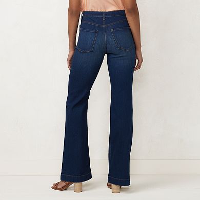 Women's LC Lauren Conrad Feel Good Curvy Super High-Waisted Flare Jeans