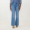 Women's LC Lauren Conrad Feel Good Curvy Super High-Waisted Flare Jeans