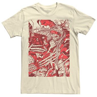 Men's Marvel Omega Red Vs. Wolverine Tee