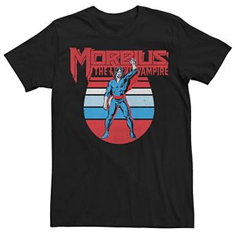 Men's Marvel Morbius The Living Vampire Retro Portrait Tee