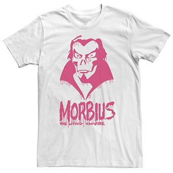 Men's Marvel Morbius The Living Vampire Paint Drip Tee