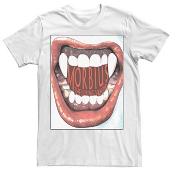 Men's Marvel Morbius The Living Vampire Teeth Tee