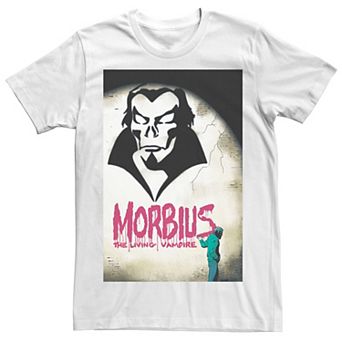 Men's Marvel Morbius The Living Vampire Graffiti Tee