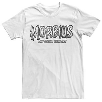 Men's Marvel Morbius The Living Vampire Logo Tee