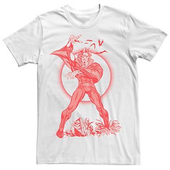 Men's Marvel Morbius Red Hue Portrait Tee