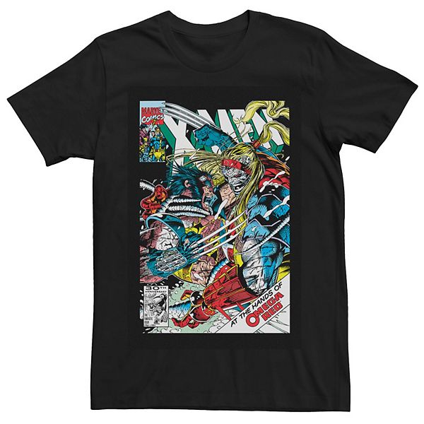 Men's Marvel Omega Red Comic Book Cover Tee