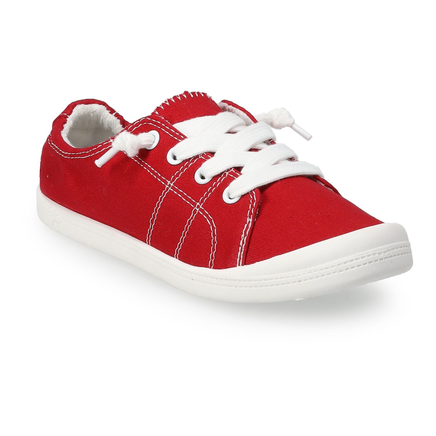 red gym shoes womens