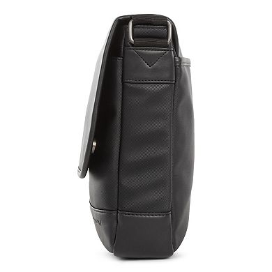 Bugatti Gin & Twill Vegan Leather Messenger Bag