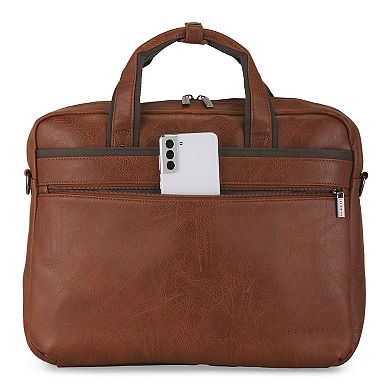 Bugatti Valentino Vegan Leather Briefcase