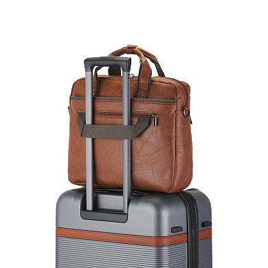 Bugatti Valentino Vegan Leather Briefcase