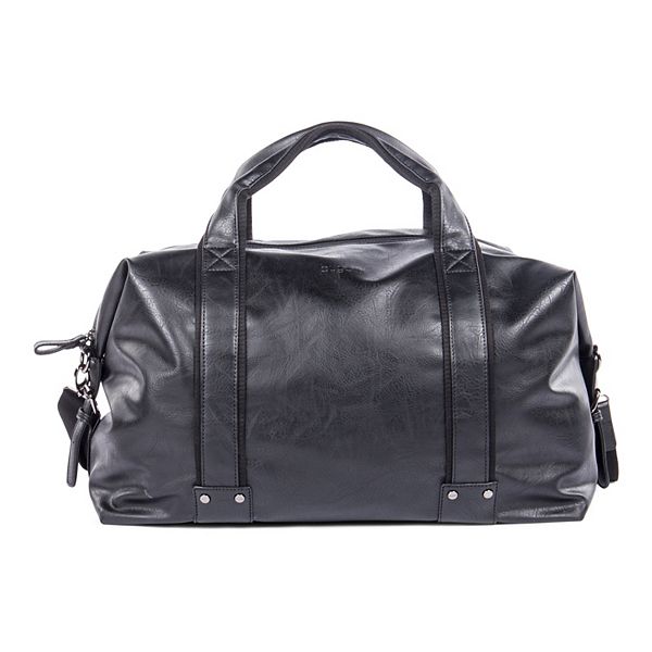 Bugatti Valentino Vegan Leather Backpack With RFID Pocket And 15.6 Laptop  Compartment, Black