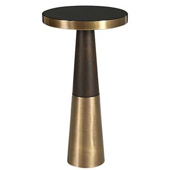 Uttermost Fortier Black End Table