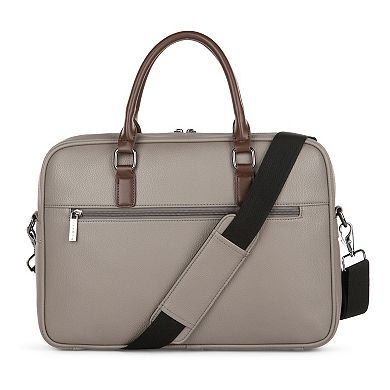 Bugatti Contrast Vegan Leather Briefcase