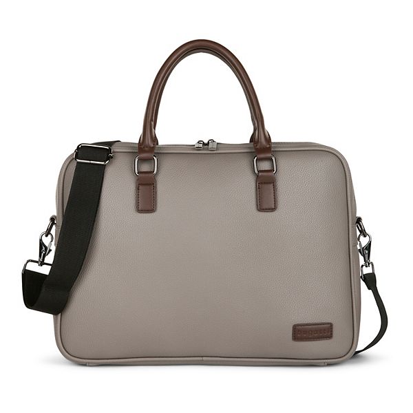 Bugatti Contrast BriefcaseGrey BrickSeek