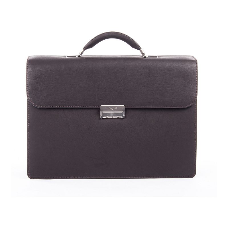 Bugatti Sartoria Leather Briefcase, Brown