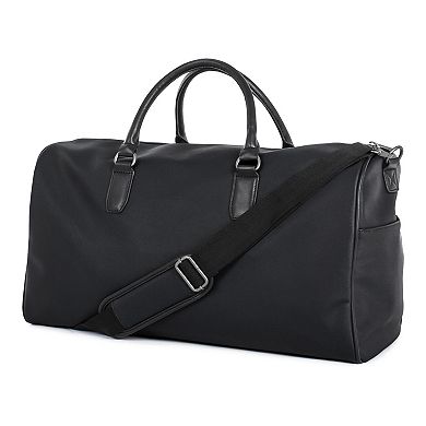 Bugatti Gin & Twill Vegan Leather Duffle Bag