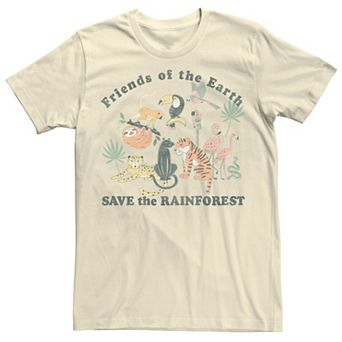 Men's Fifth Sun Save The Rainforest Animal Tee