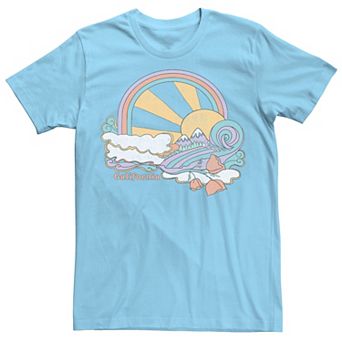 Men's California Sunset Mountains Poppies Tee