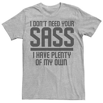Men's Fifth Sun Your Sass Text Tee