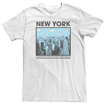 Men's New York The Big Apple Skyline Tee