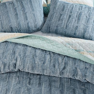 Koolaburra by UGG Sequoia Faux Fur Comforter Set with Shams