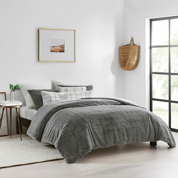 Koolaburra by UGG Tuva Faux Fur Duvet Set with Shams