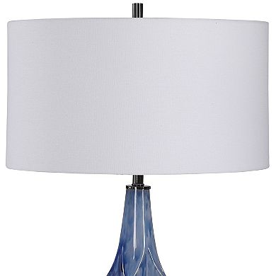 Uttermost Everard Blue Table Lamp