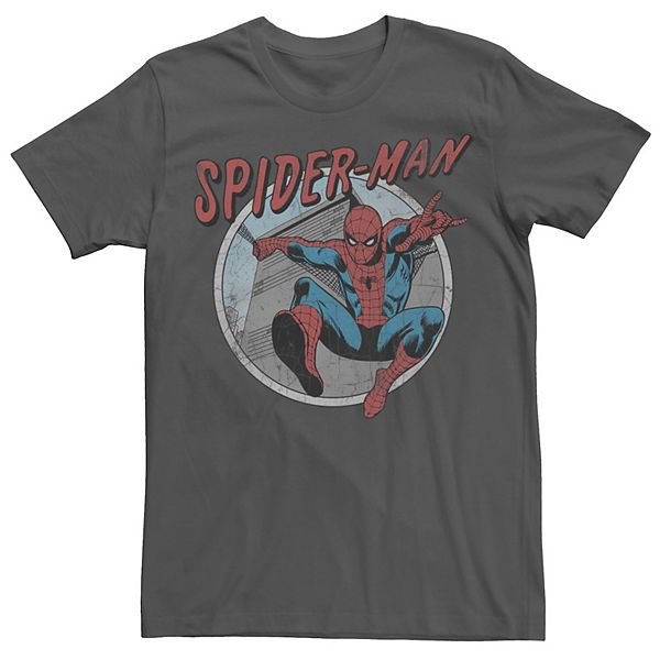 Men's Marvel Retro Spiderman Comic Tee