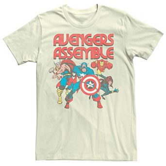 Men's Marvel Avengers Assemble Comic Tee