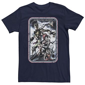Men's Marvel Save Planet Poster Tee