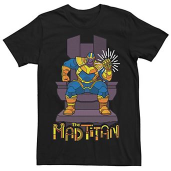 Men's Marvel Avengers Thanos The Mad Titan Tee