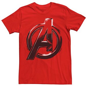 Men's Marvel Avengers Sketch A Logo Tee