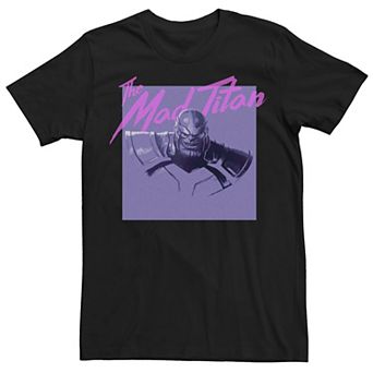 Men's Marvel Avengers Thanos The Mad Titan Portrait Tee