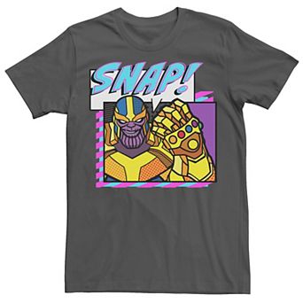 Men's Marvel Thanos Snap Comic Tee