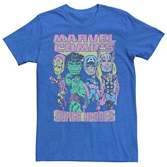 Men's Marvel Comics Comic Heroes Retro Tee