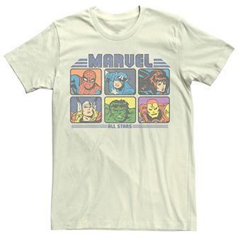 Men's Marvel Comics All Stars Comic Tee