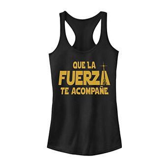 Juniors'Star Wars May The 'FUERZA' Force Be With You Tank Top