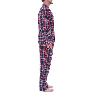 Big & Tall Residence Flannel Pajama Set