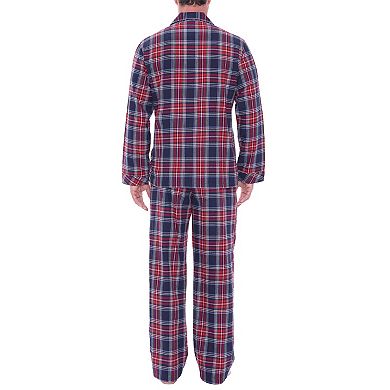Big & Tall Residence Flannel Pajama Set