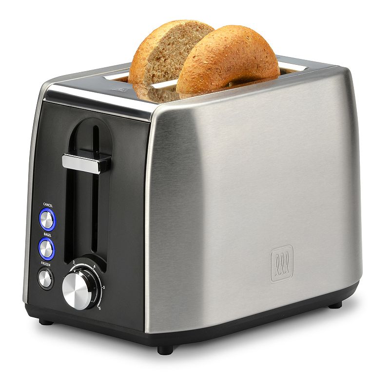 Toastmaster 2-Slice Fast Toast Toaster, Black