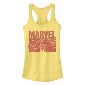 Juniors' Marvel Comics M Logo Tank Top