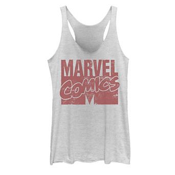 Juniors' Marvel Comics M Logo Tank Top