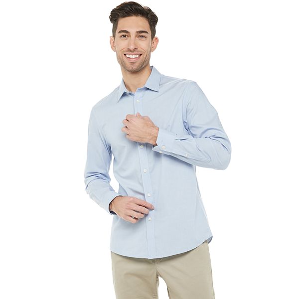 Men's Apt. 9® NoIron RegularFit Stretch ButtonDown Shirt