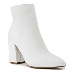 Kohls cheap white boots