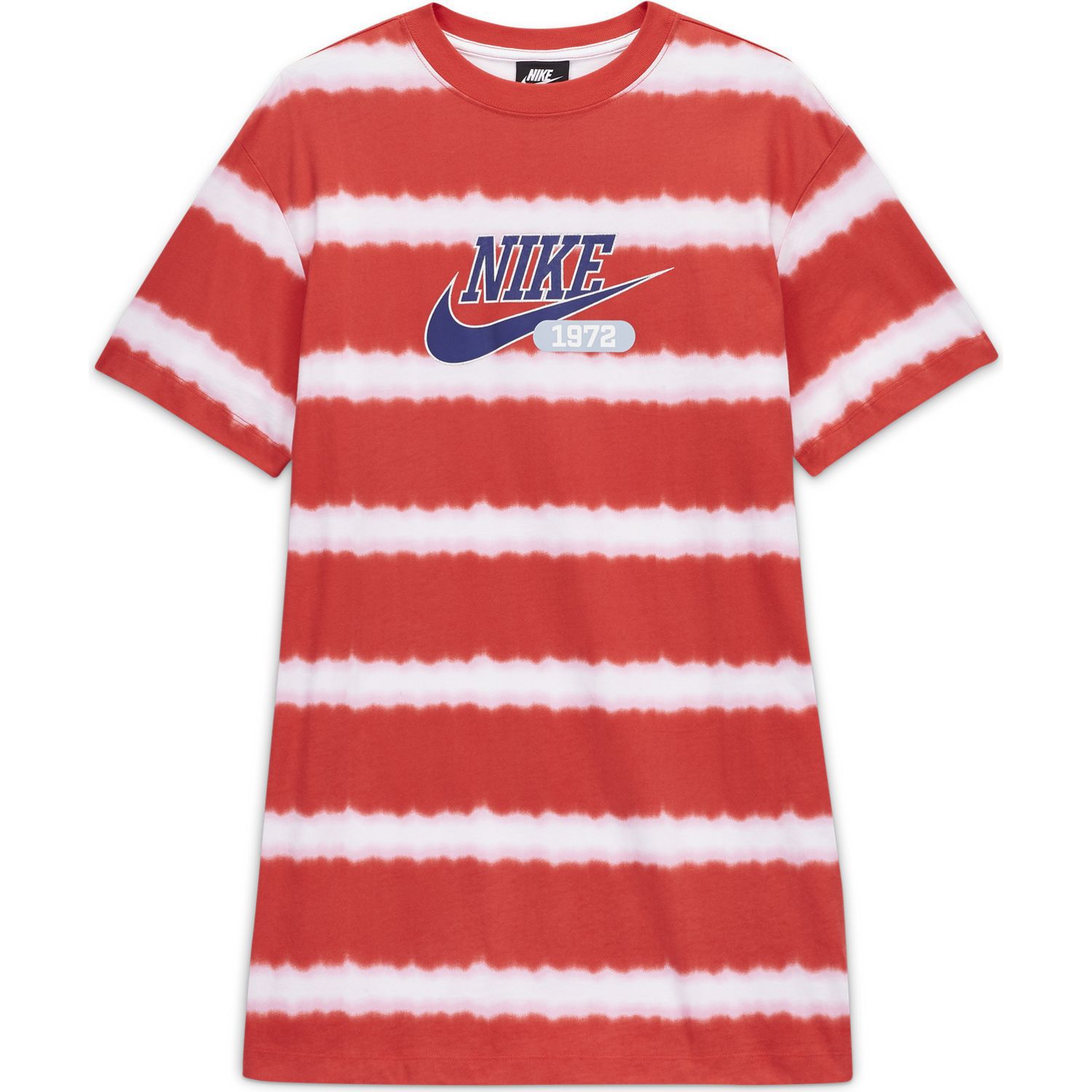 white and red nike shirt women's