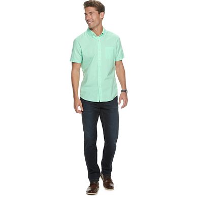 Men's Sonoma Goods For Life® Textured Button-Down Shirt