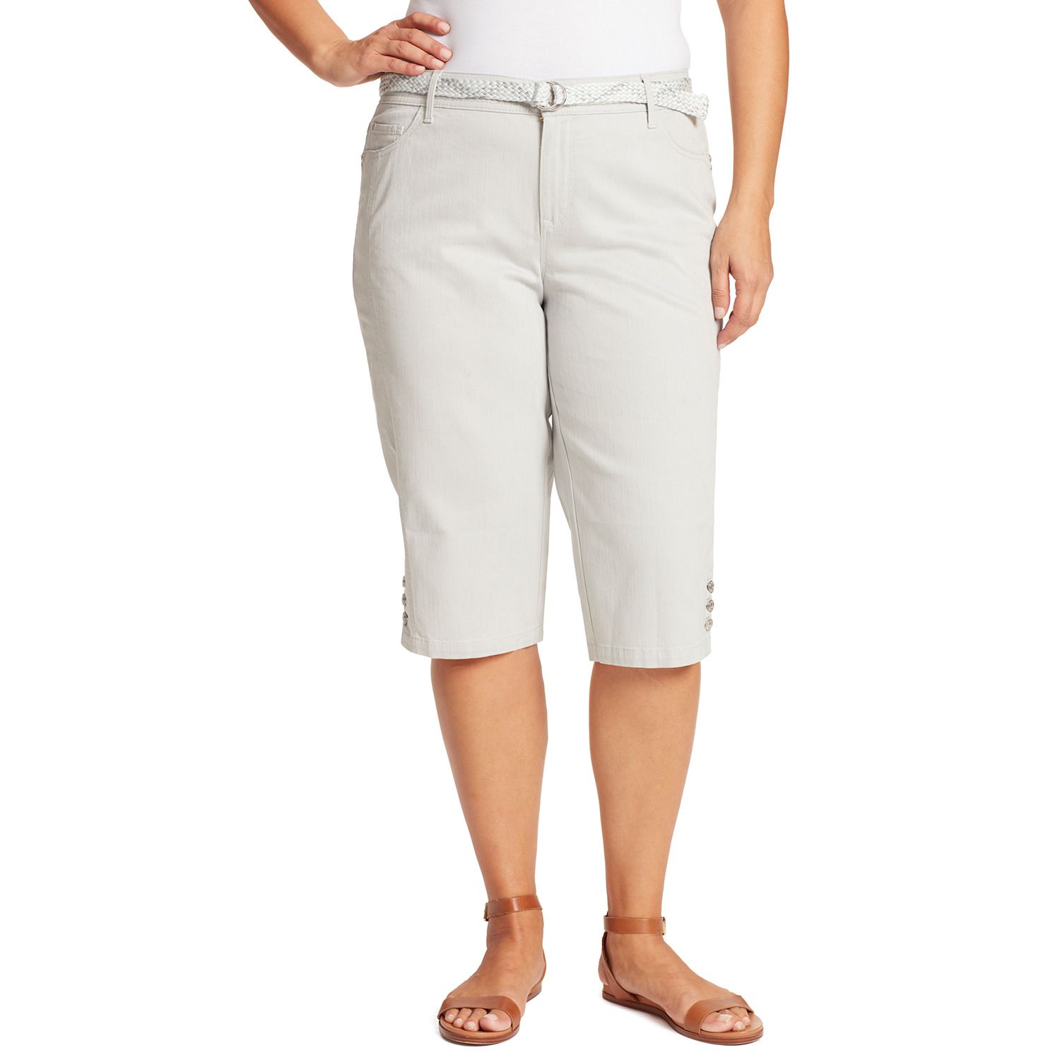gloria vanderbilt all around slimming capris