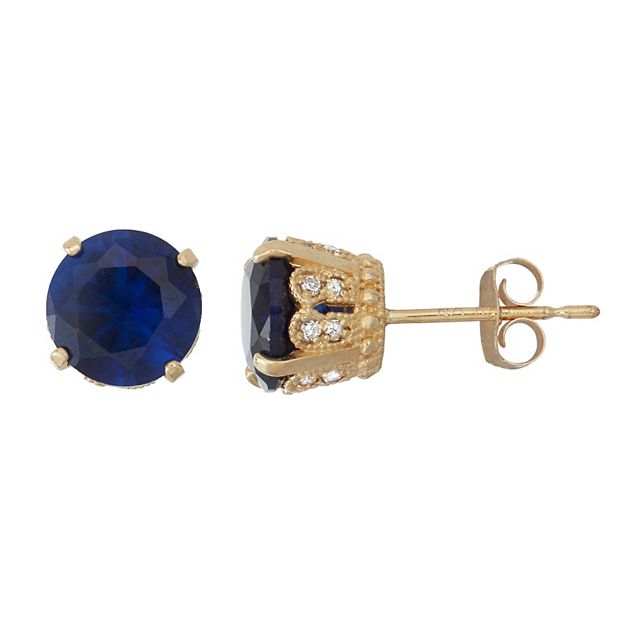 Kohls deals sapphire earrings